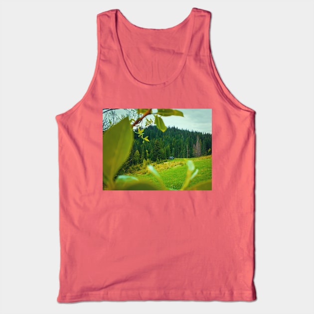 cottage in the woods Tank Top by psychoshadow